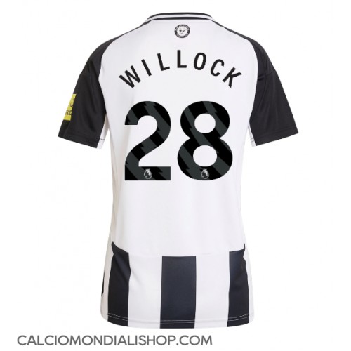 Maglie da calcio Newcastle United Joe Willock #28 Prima Maglia Femminile 2024-25 Manica Corta